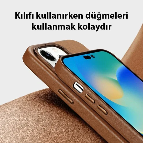 Dux Ducis Grit Series iPhone 14 Pro Max 6.7inç Premium MagSafe Uy Dux Ducis Grit Series iPhone 14 Pro Max 6.7inç Premium MagSafe Uy