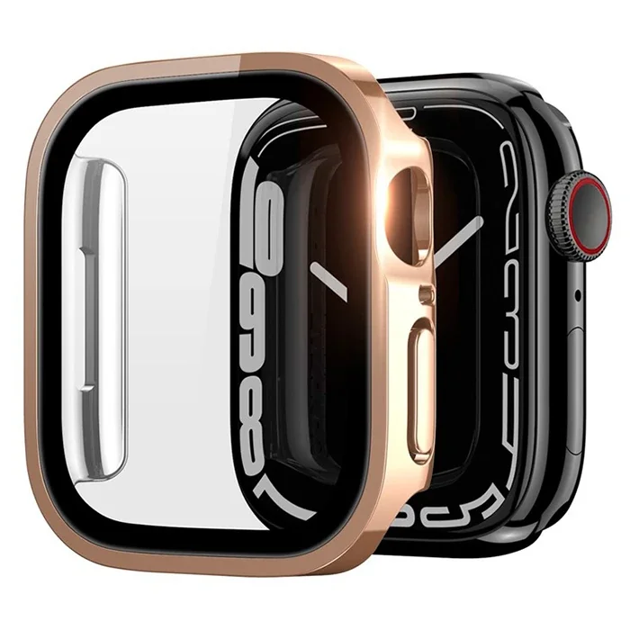 Dux Ducis Hamo Series Apple Watch 45mm için Hard PC Full Koruma Sert Armor Zırh Kılıf-1852 Dux Ducis Hamo Series Apple Watch 45mm için Hard PC Full Koruma Sert Armor Zırh Kılıf-1852