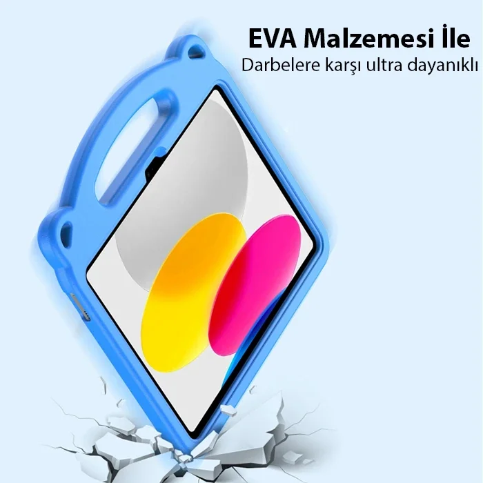 Dux Ducis iPad 10.2 2022 Kılıf Panda Serisi Çocuk Shockproof Standlı Kılıf-1852