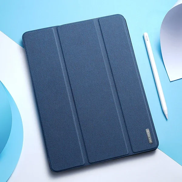 DUX DUCİS iPad Pro 12.9 (2021-2020-2018 )Kılıf Kalem Yerli Soft Tpu Mıknatıslı Domo Series Kılıf-1852