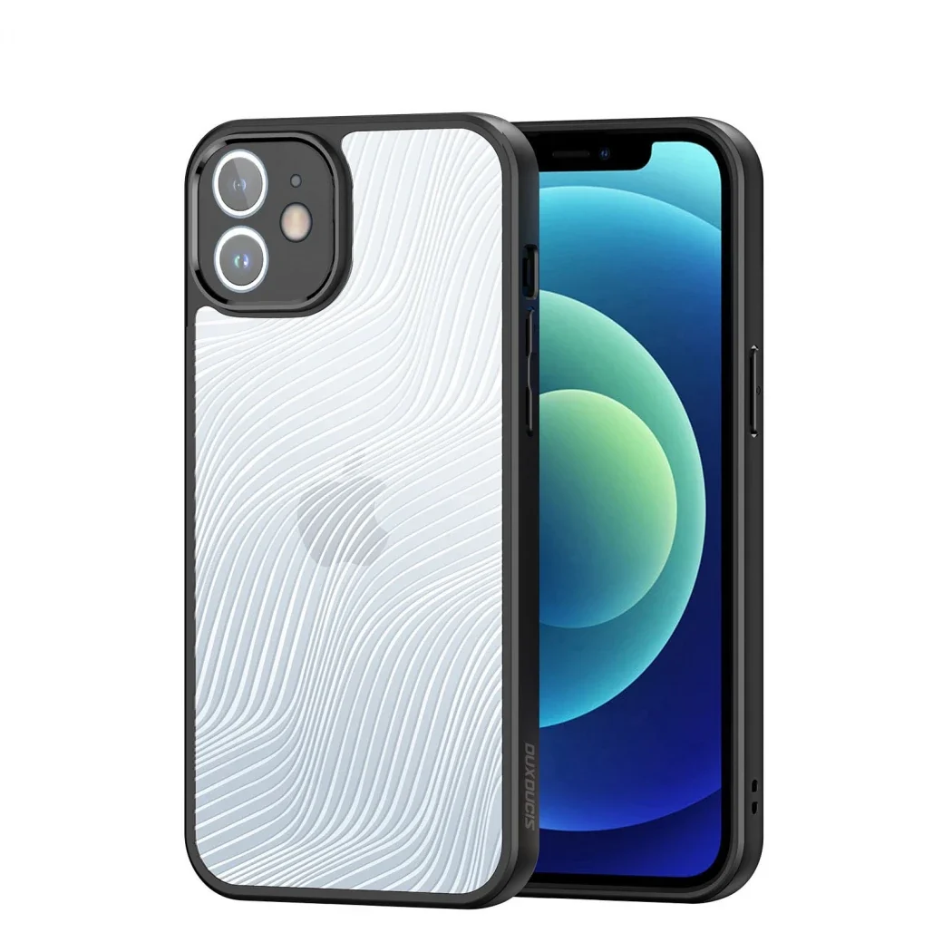 Dux Ducis iPhone 12 Aimo Series Premium Buzlu Sert PC-TPU Kılıf-1852 Dux Ducis iPhone 12 Aimo Series Premium Buzlu Sert PC-TPU Kılıf-1852