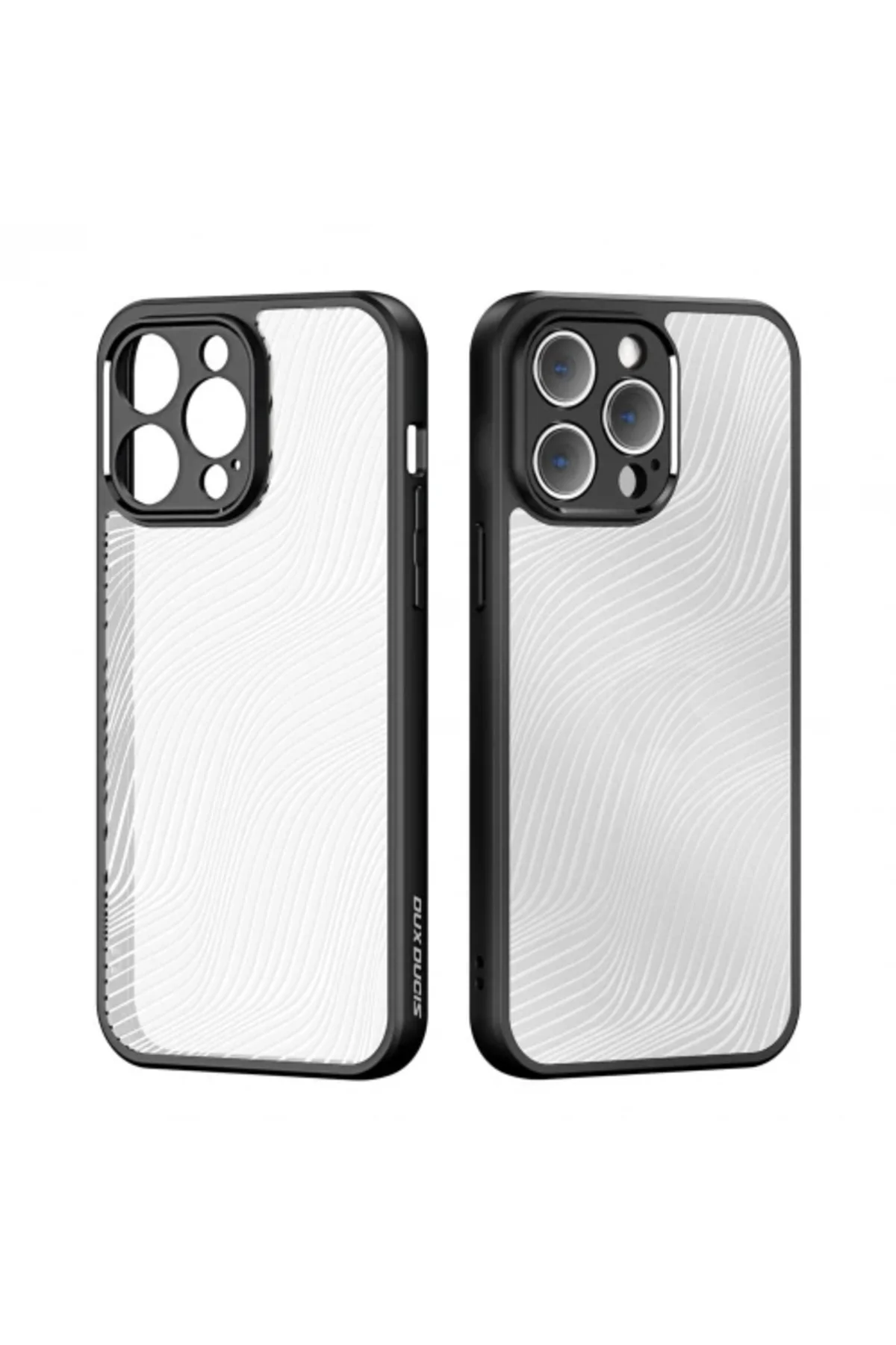 Dux Ducis iPhone 13 Pro Aimo Series Premium Buzlu Sert PC-TPU Kılıf-(5775)