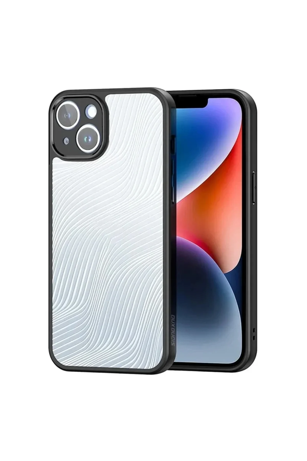 Dux Ducis iPhone 14 Plus Aimo Series Premium Buzlu Sert PC-TPU Kı
