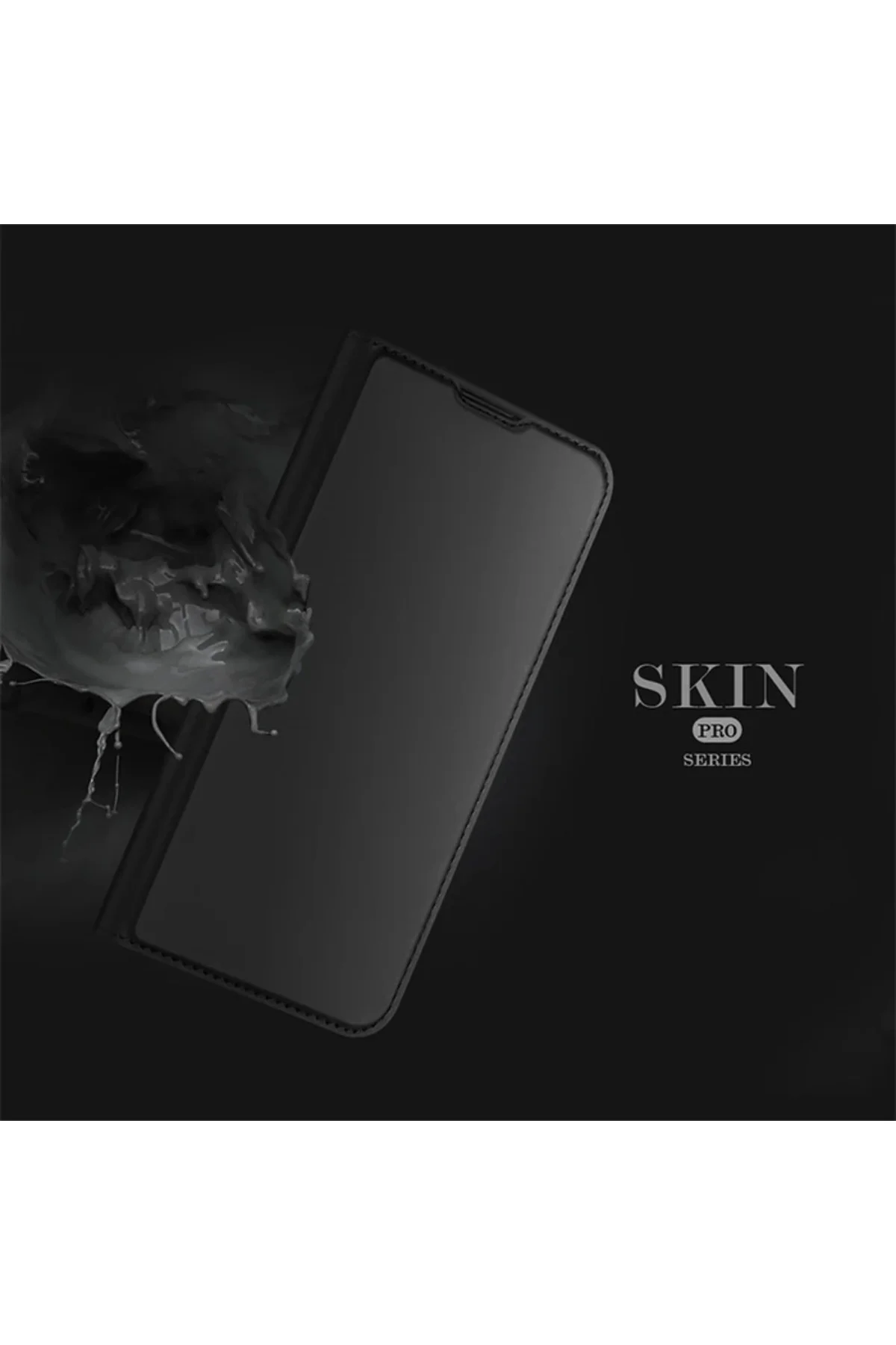 Dux Ducis iPhone 14 Plus 6.7 Kılıf Skin Pro Series Flip Cover Kapaklı Kılıf-(5775)