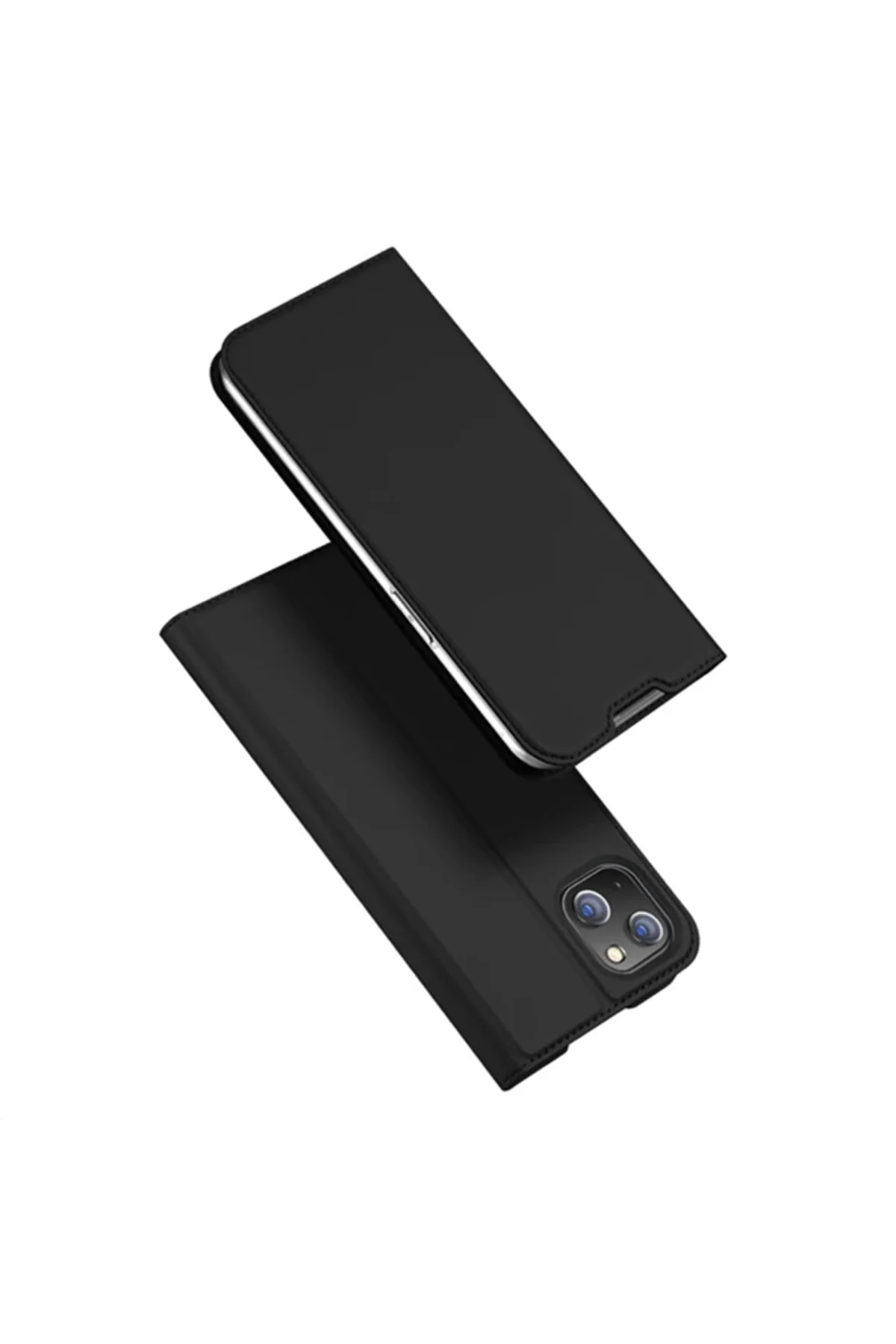 Dux Ducis iPhone 14 Plus 6.7 Kılıf Skin Pro Series Flip Cover Kapaklı Kılıf-(5775)