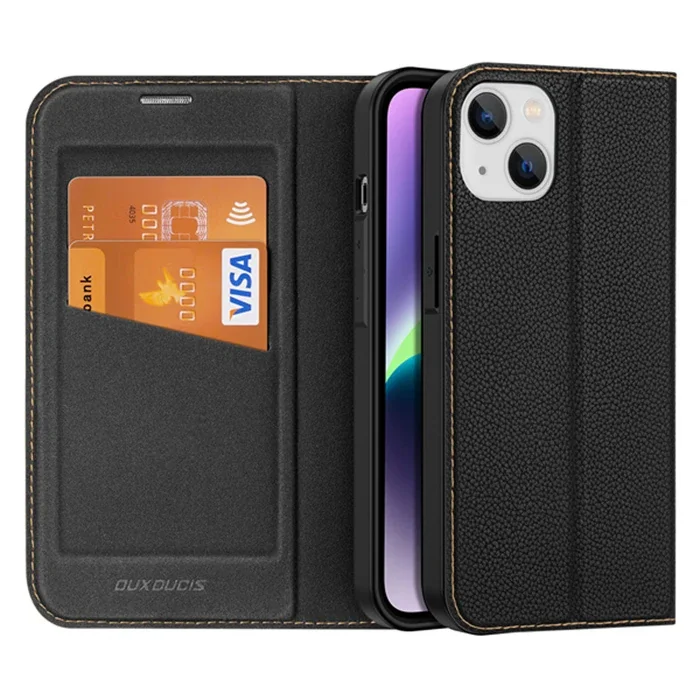 Dux Ducis iPhone 14 Plus 6.7 Kılıf Skin X PU Deri Manyetik Kapaklı Kılıf Magnetic Folio Case-1852 Dux Ducis iPhone 14 Plus 6.7 Kılıf Skin X PU Deri Manyetik Kapaklı Kılıf Magnetic Folio Case-1852