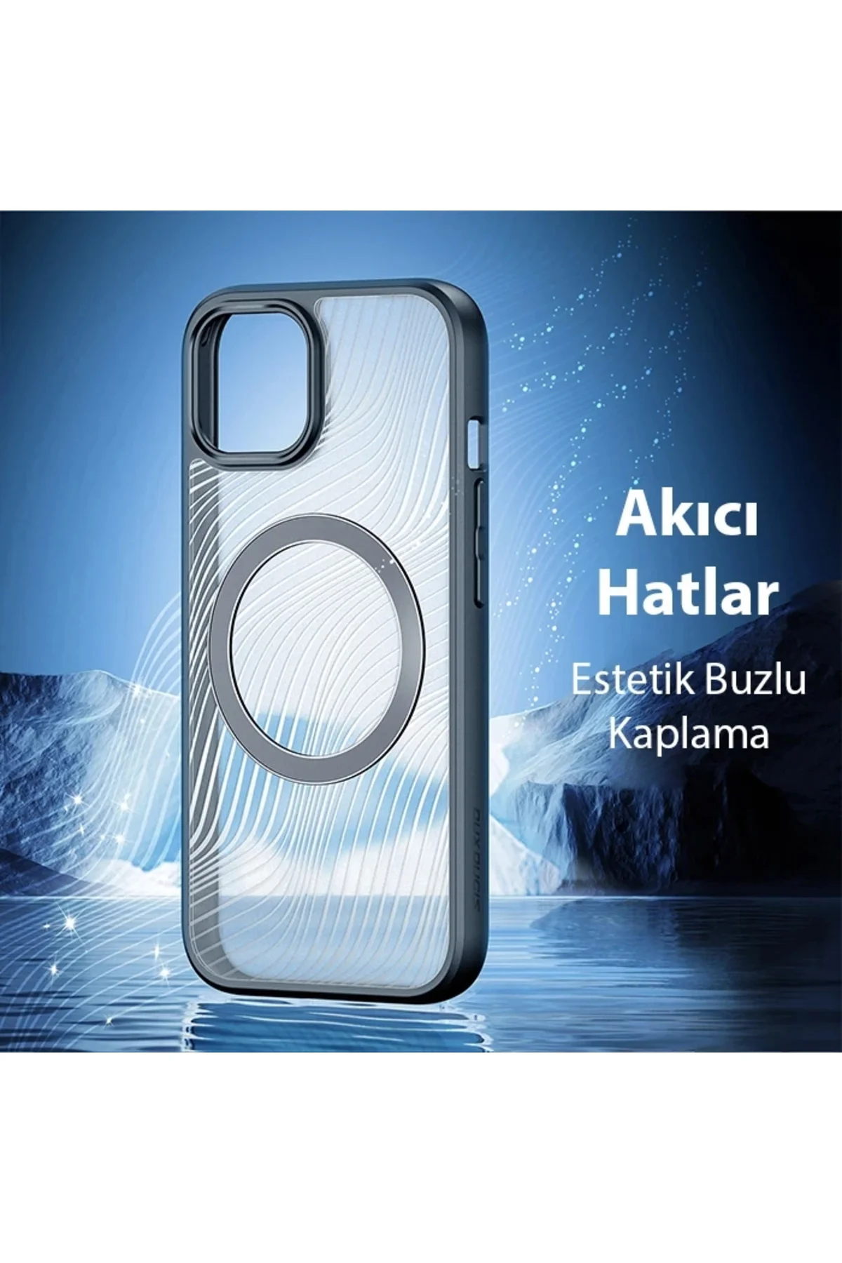 Dux Ducis iPhone 15 Aimo Series MagSafe Premium Buzlu Sert PC-TPU Kılıf-(5775) Dux Ducis iPhone 15 Aimo Series MagSafe Premium Buzlu Sert PC-TPU Kılıf-(5775)