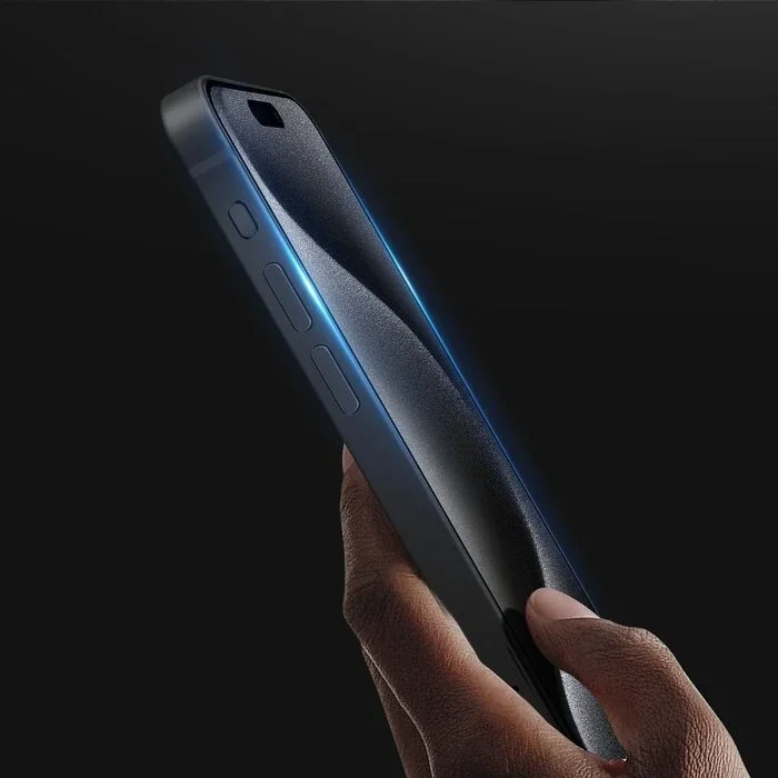 Dux Ducis iPhone 15 Pro Max Full Kaplama Tempered Cam Ekran Koruyucu-1852