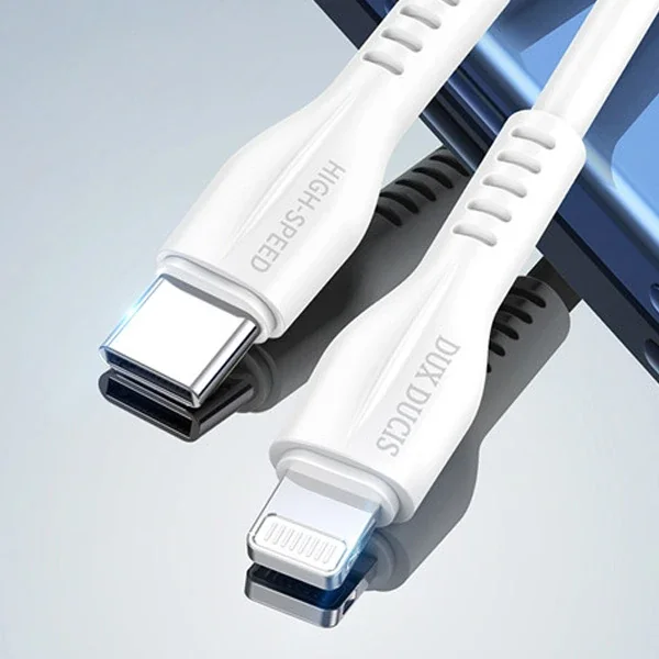 DUX DUCİS İPhone 20W Hızlı Şarj İPhone 14 13- 1211 Şarj Kablosu 1metre-1852 DUX DUCİS İPhone 20W Hızlı Şarj İPhone 14 13- 1211 Şarj Kablosu 1metre-1852