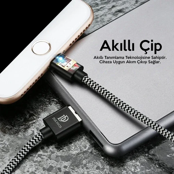 Dux Ducis K-One Cable İPhone  Usb Şarj Kablosu 1 METRE-1852 Fiyatı, Yorumları ve Özellikleri