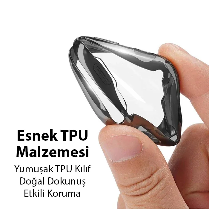 Dux Ducis Samo Series Apple Watch Ultra 49mm için Soft TPU Full Koruma Ultra İnce Silikon Kılıf-1852 Dux Ducis Samo Series Apple Watch Ultra 49mm için Soft TPU Full Koruma Ultra İnce Silikon Kılıf-1852