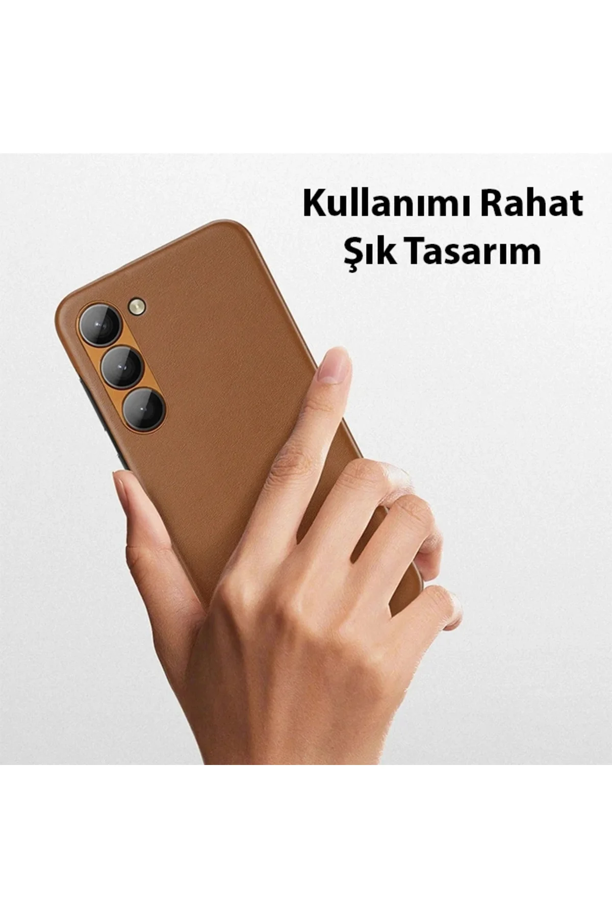 Dux Ducis SM Galaxy S23 Grit Series PU Premium Kılıf-(5775)
