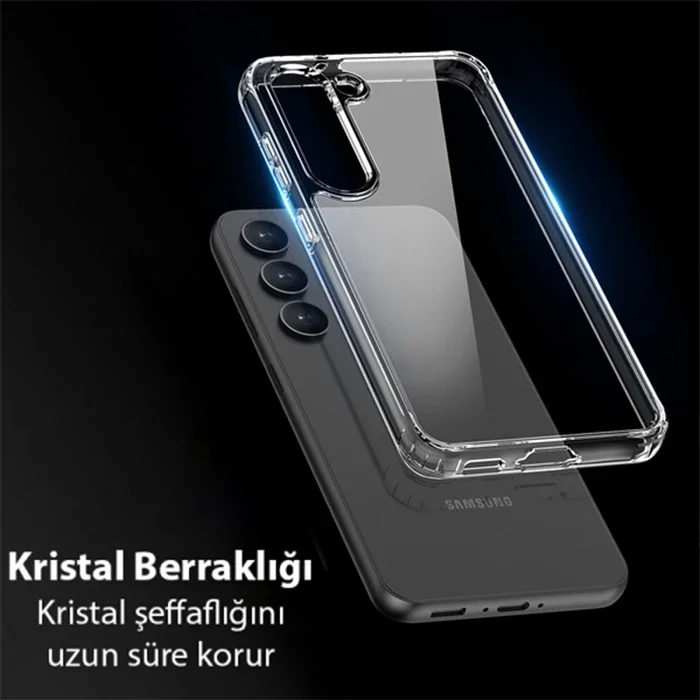 Dux Ducis SM Galaxy S23 Plus Clin Series Shockproof Şeffaf Silikon Kılıf-1852 Dux Ducis SM Galaxy S23 Plus Clin Series Shockproof Şeffaf Silikon Kılıf-1852