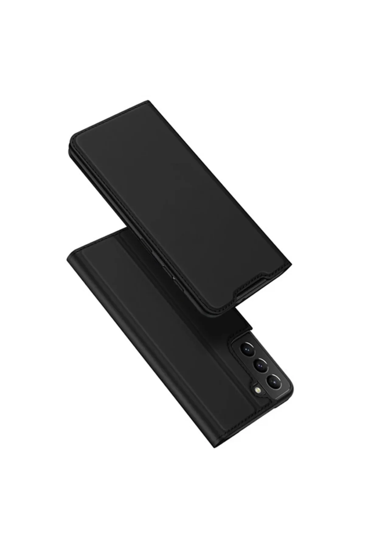 Dux Ducis SM Galaxy S21 Kılıf Kapaklı Flip Cover Kılıf Skinpro Se