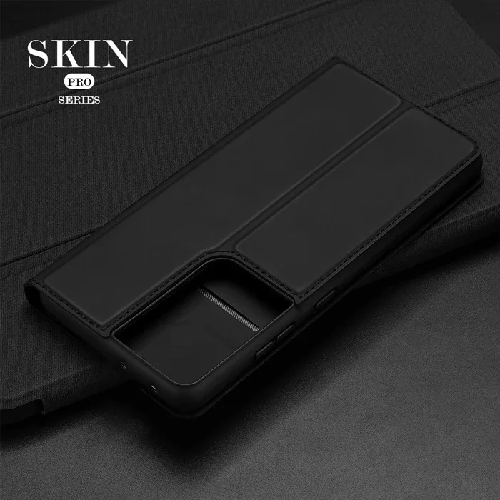 Dux Ducis SM Galaxy S21 Ultra Kılıf Flip Cover Kılıf SkinPro Series-1852