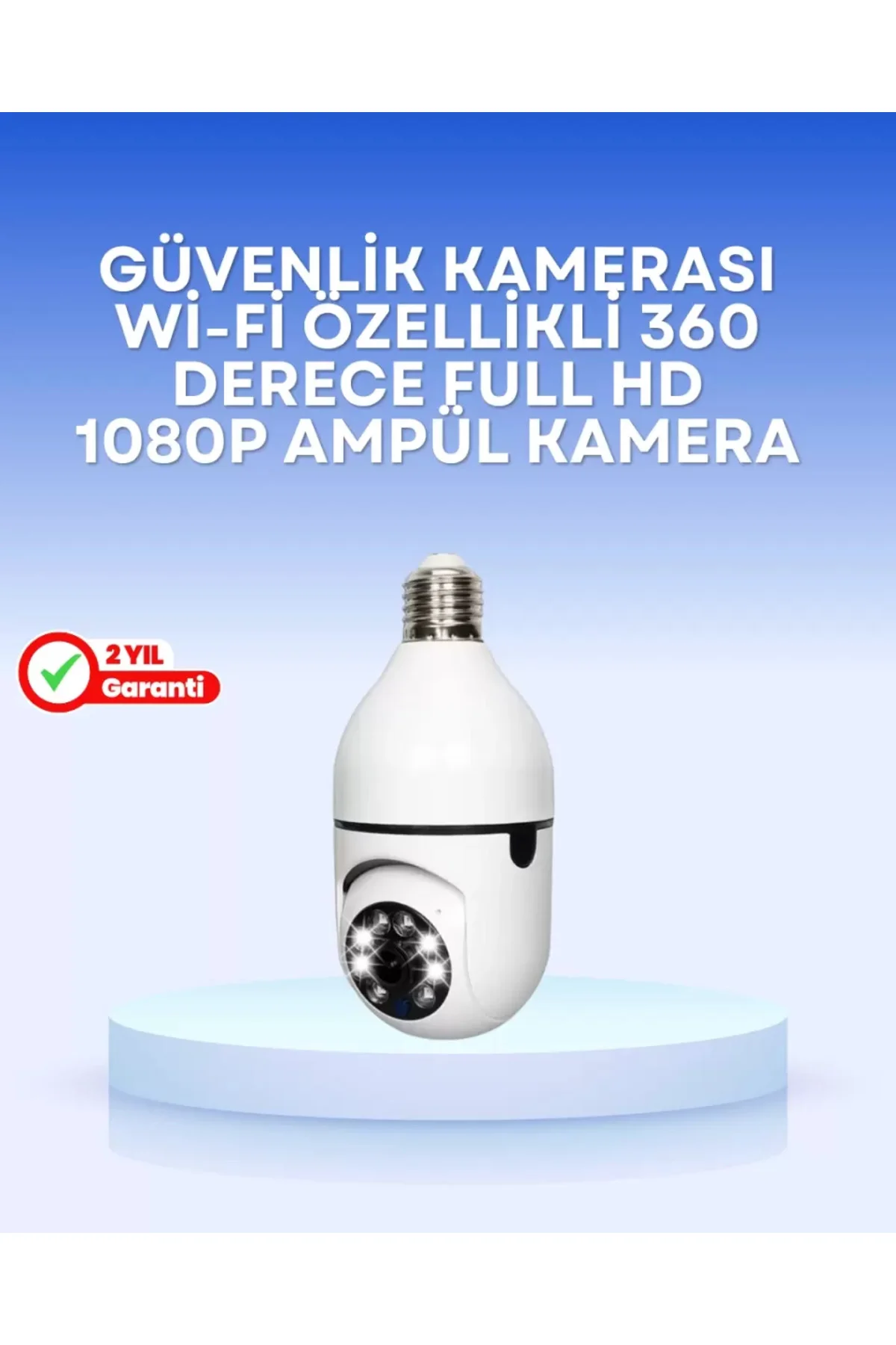 Duy Uyumlu Akıllı Güvenlik Kamerası – Basit Kurulum Ve Net Görünt