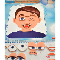 Ada Detox Duyguları Öğreniyorum Keçe Cırtlı Duvar Panosusu (Erkek) , Eğitic