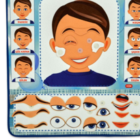 Ada Detox Duyguları Öğreniyorum Keçe Cırtlı Duvar Panosusu (Erkek) , Eğitic