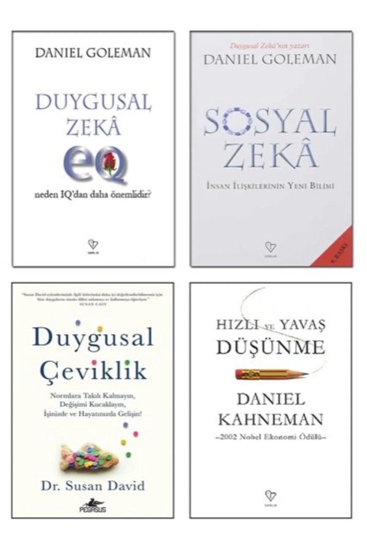 duygusal zeka-sosyal zeka-duygusal ceviklik-hizli ve yavas dusunme=4 set