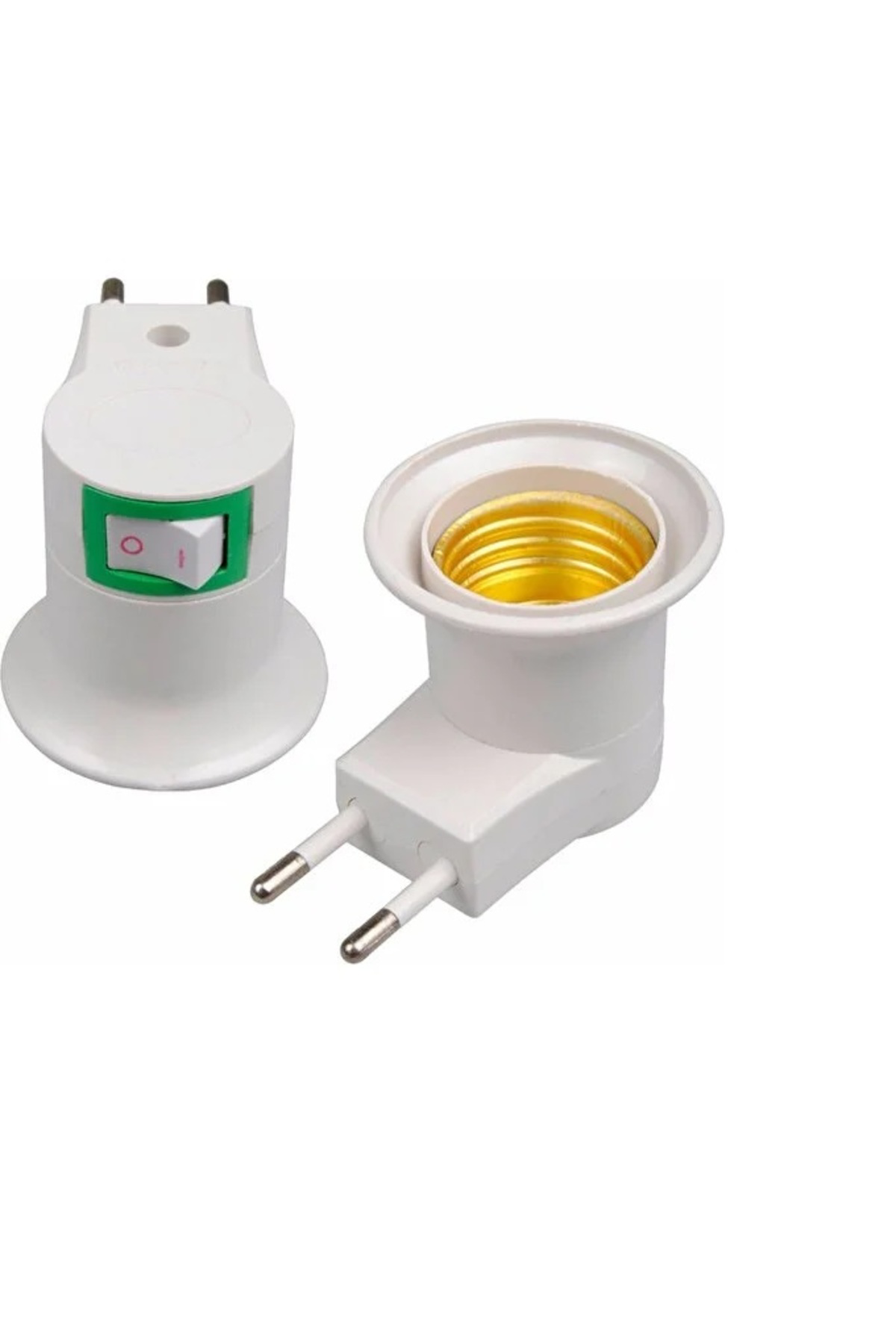 Uga İthalat Duylu Fiş E27 Duylu Ampul Takılan Fiş Priz Anahtarlı Duy Priz