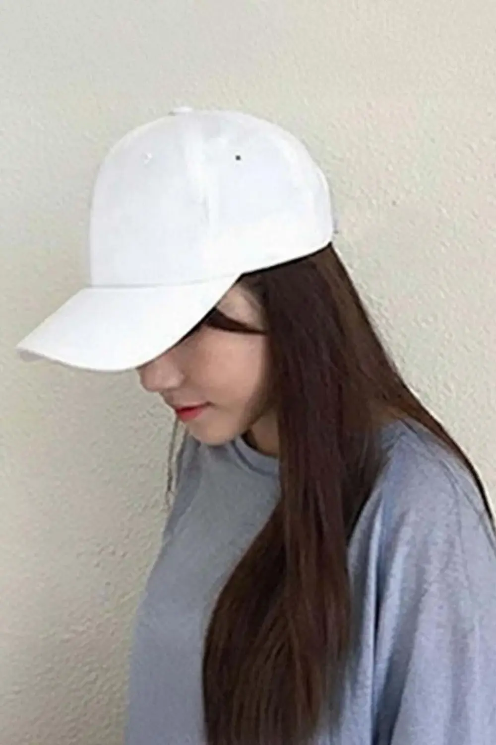 Düz Beyaz Şapka
