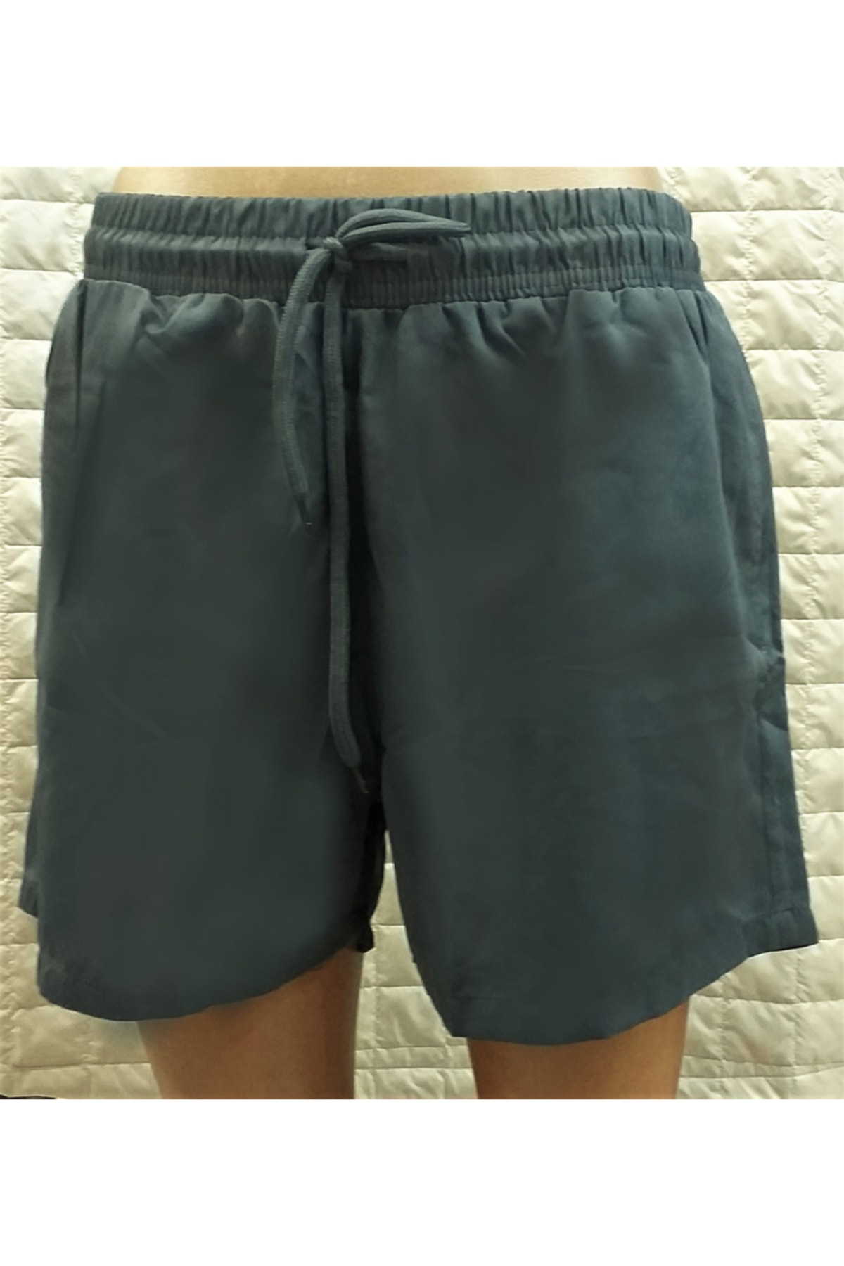 Granz Düz Erkek Şort Antrasit