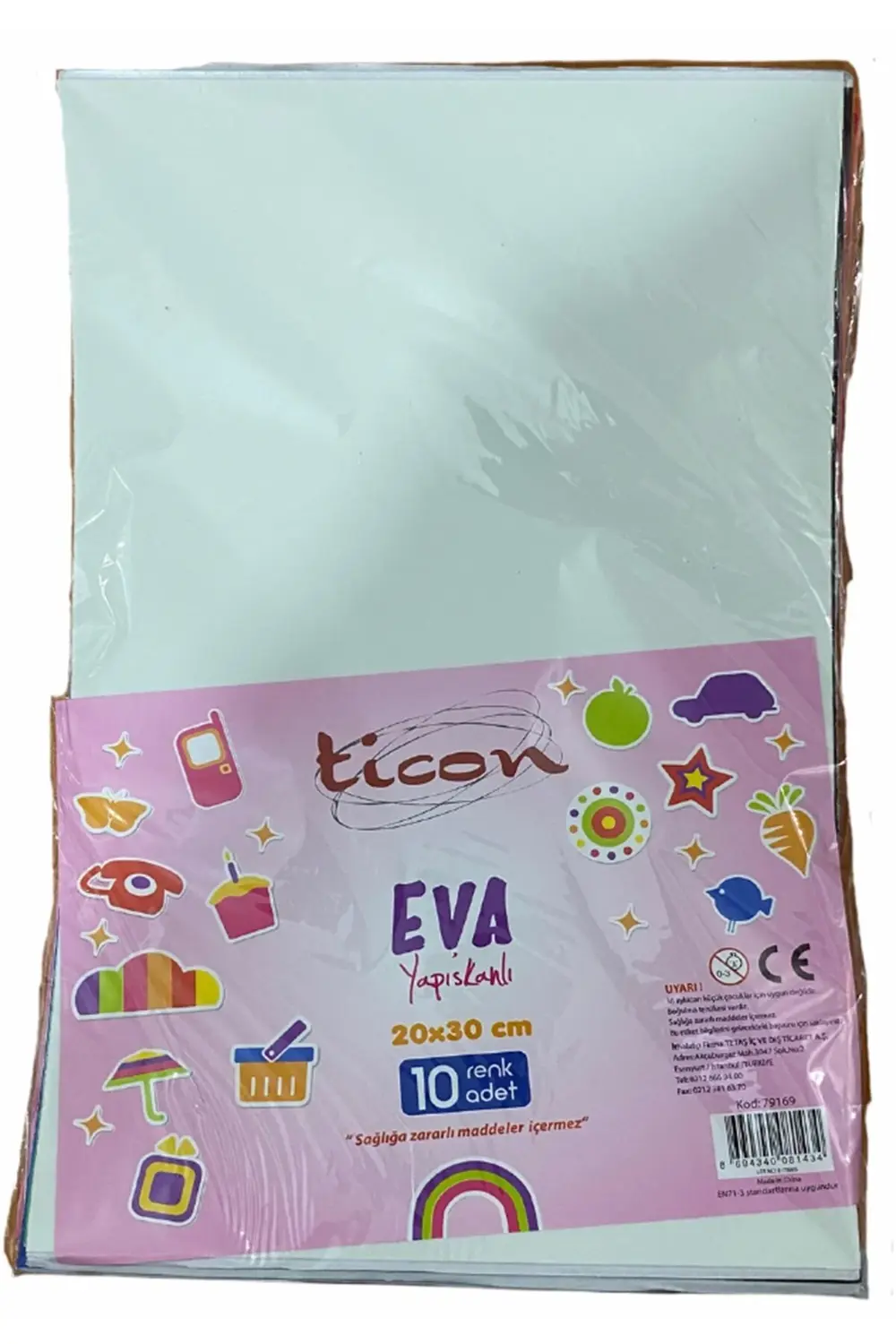 Düz Eva Yapışkanlı