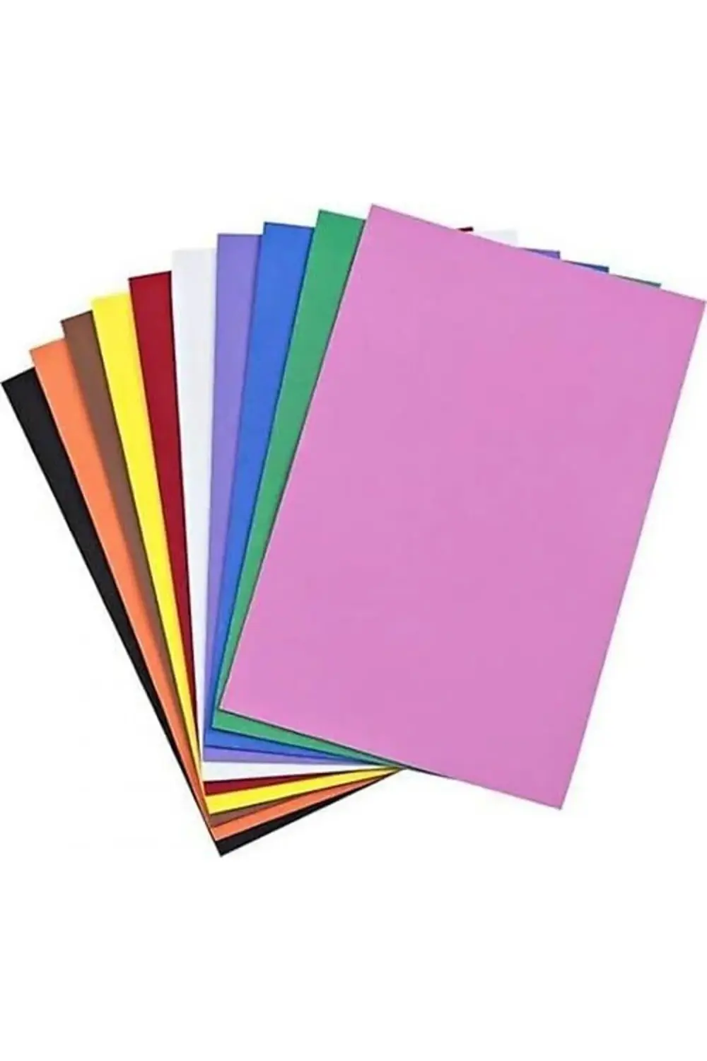- Düz Karışık Renkli A4 Eva 20 * 30 10 Adet 395519
