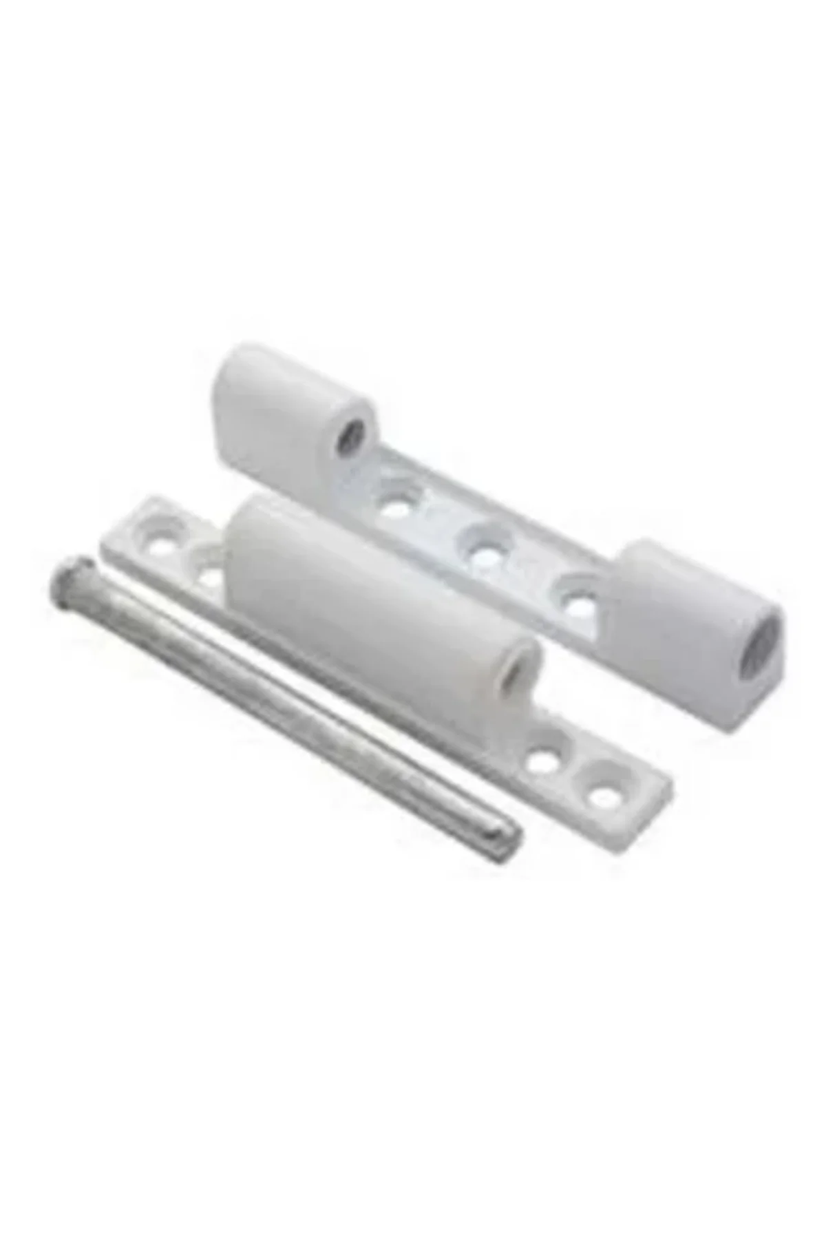 Düz Metal Beyaz Metal 75MM Pvc Pencere Menteşe