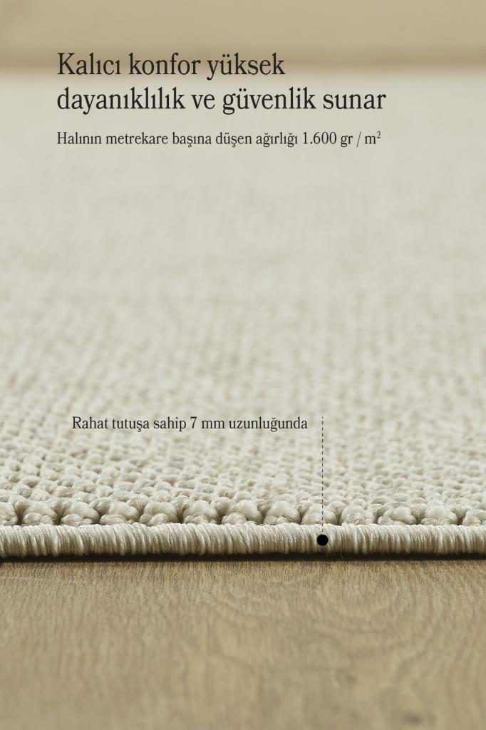 Düz Renk Krem Sisal Yumuşak Polipropilen Jüt Halı Salon Oturma Od Düz Renk Krem Sisal Yumuşak Polipropilen Jüt Halı Salon Oturma Od