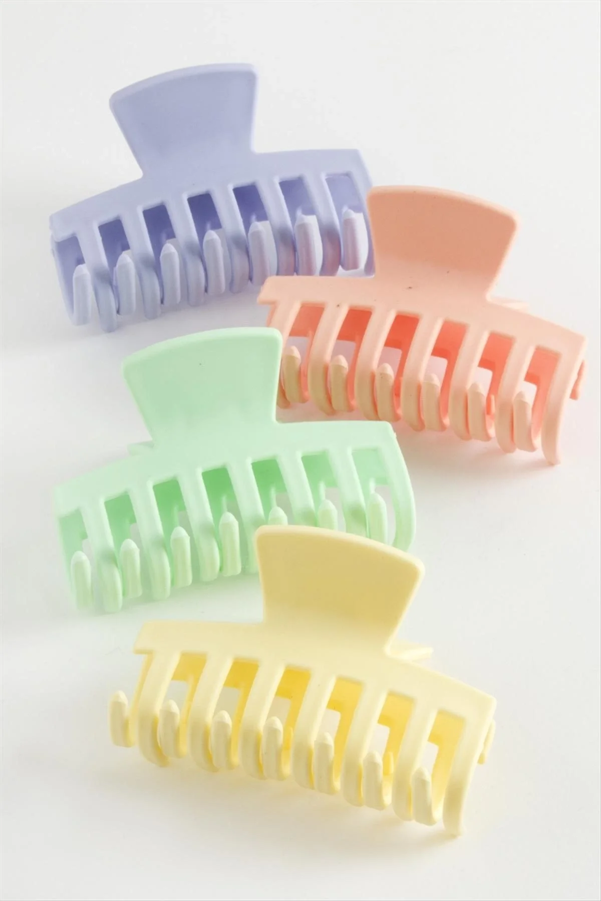 Düz Renkli Mandal Toka 6 cm