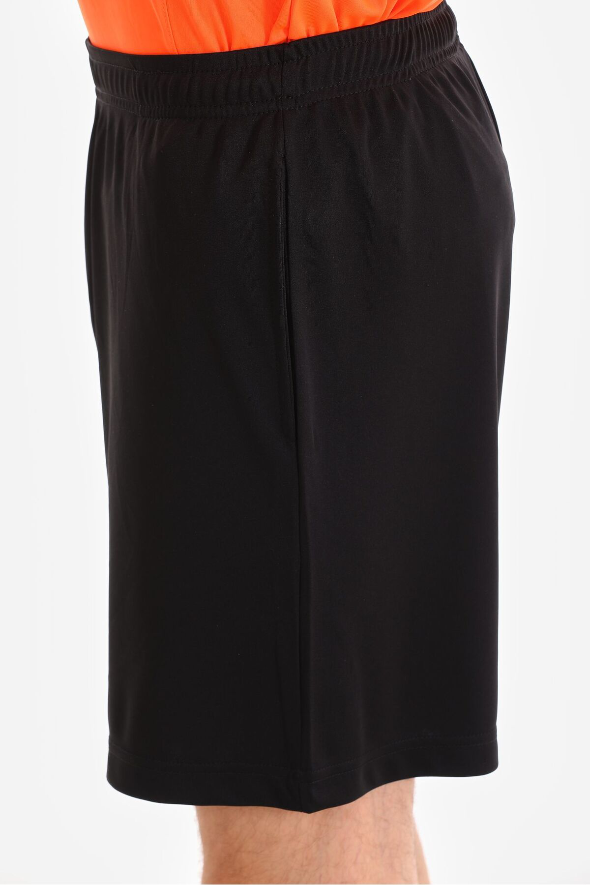 K18 Düz Siyah Aday Ve İl Hakem Şortu K0165