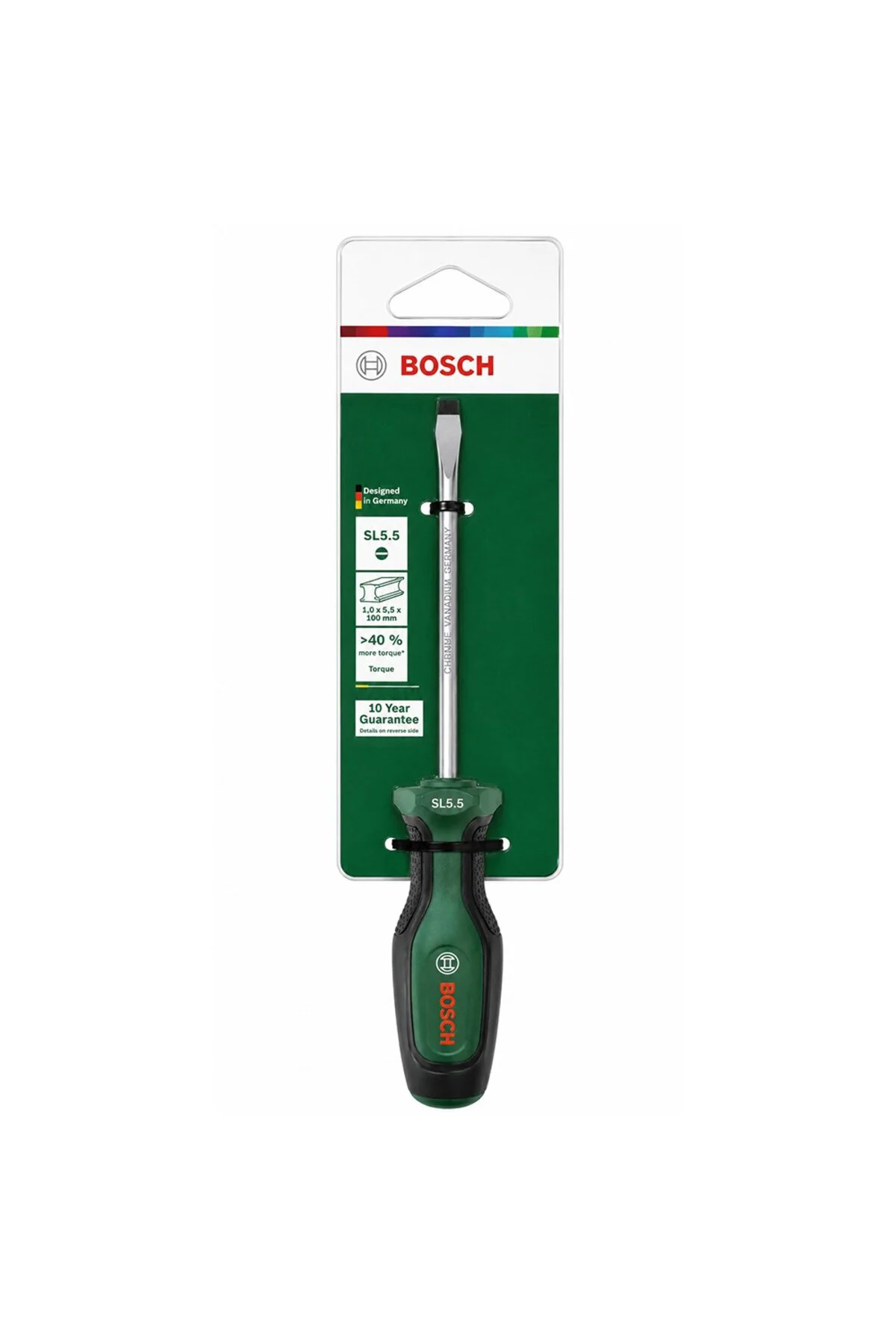 Düz Uçlu Tornavida 5.5 x 100 mm