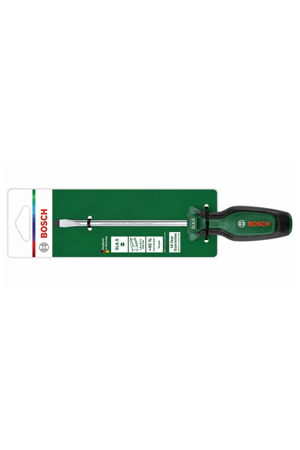 Düz Uçlu Tornavida 6.5 x 125 mm