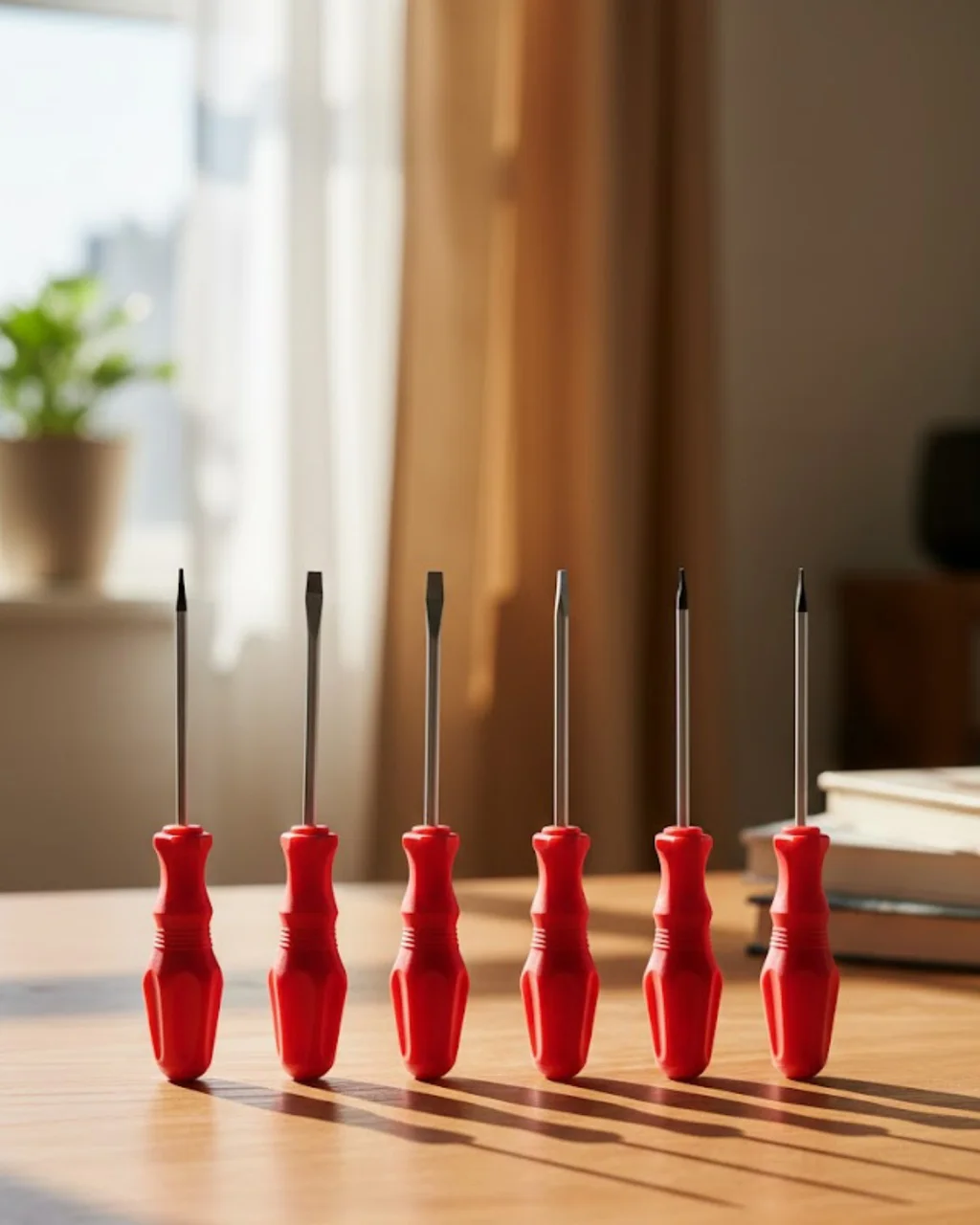 Düz Ve Yıldız Başlıklı 7li Tornavida Seti Ergonomik Tutma - Lisinya