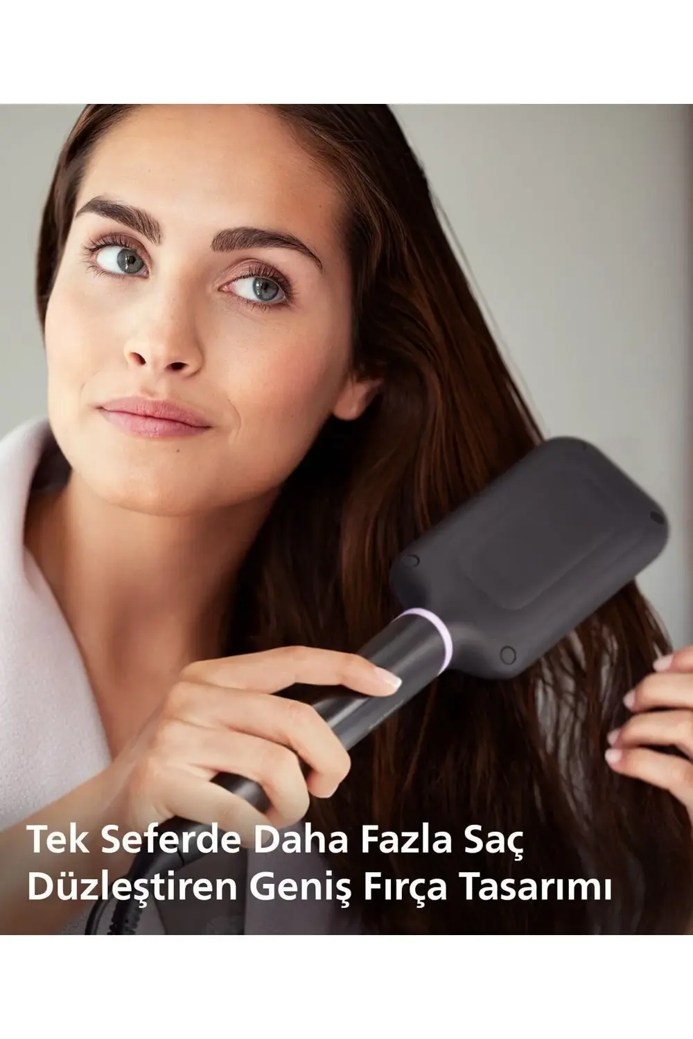 Düzleştirici Tarak Bhh880/00,geniş Fırça Alanı,turmalin Seramik K