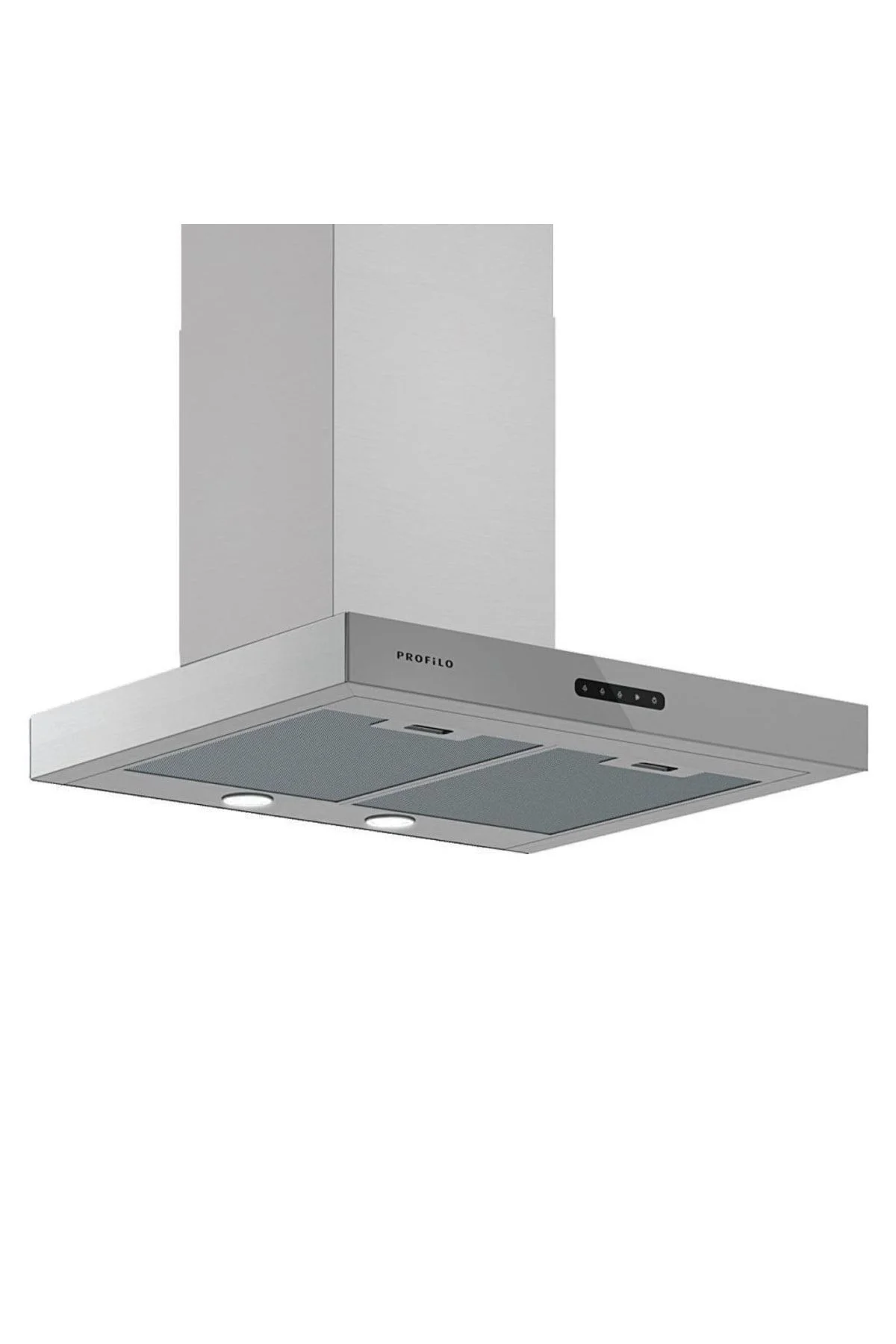 Dvb6k770 Ankastre Cam Davlumbaz-gri