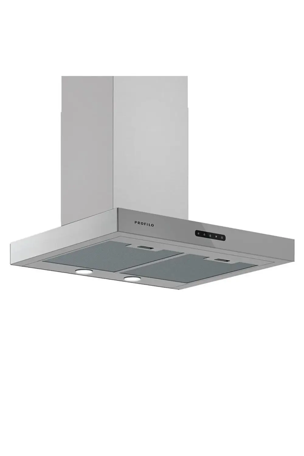 Dvb6k770 Ankastre Cam Davlumbaz-gri