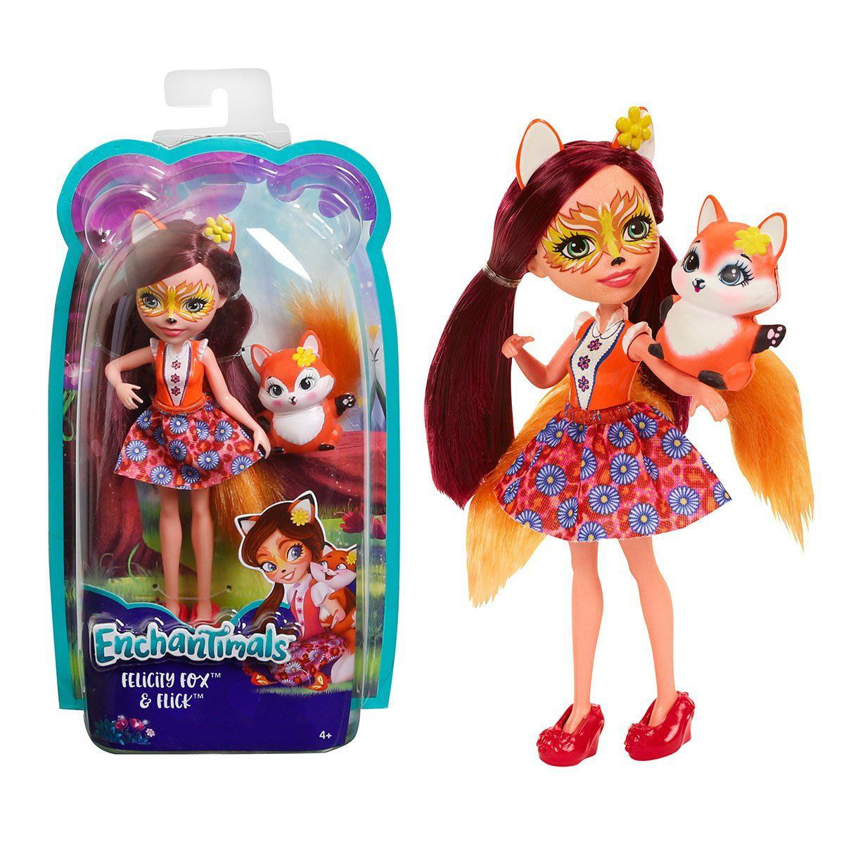 DVH87 Enchantimals Ana Karekter Bebekler - 1 Adet Stokta Olan Gön