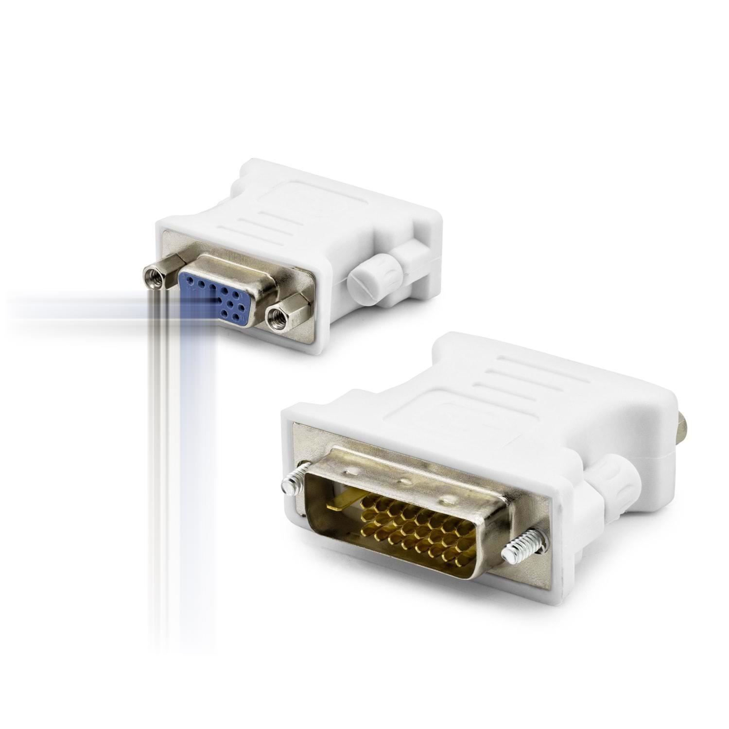 Dvı To Vga F Çevirici 24+1 Beyaz HDX1304