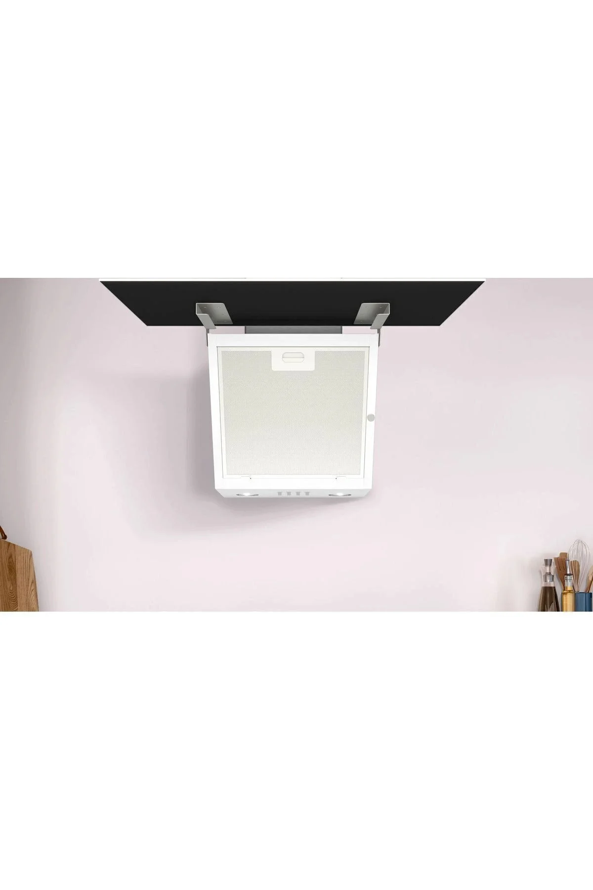 DVK6J320 Beyaz Cam Duvar Tipi Davlumbaz