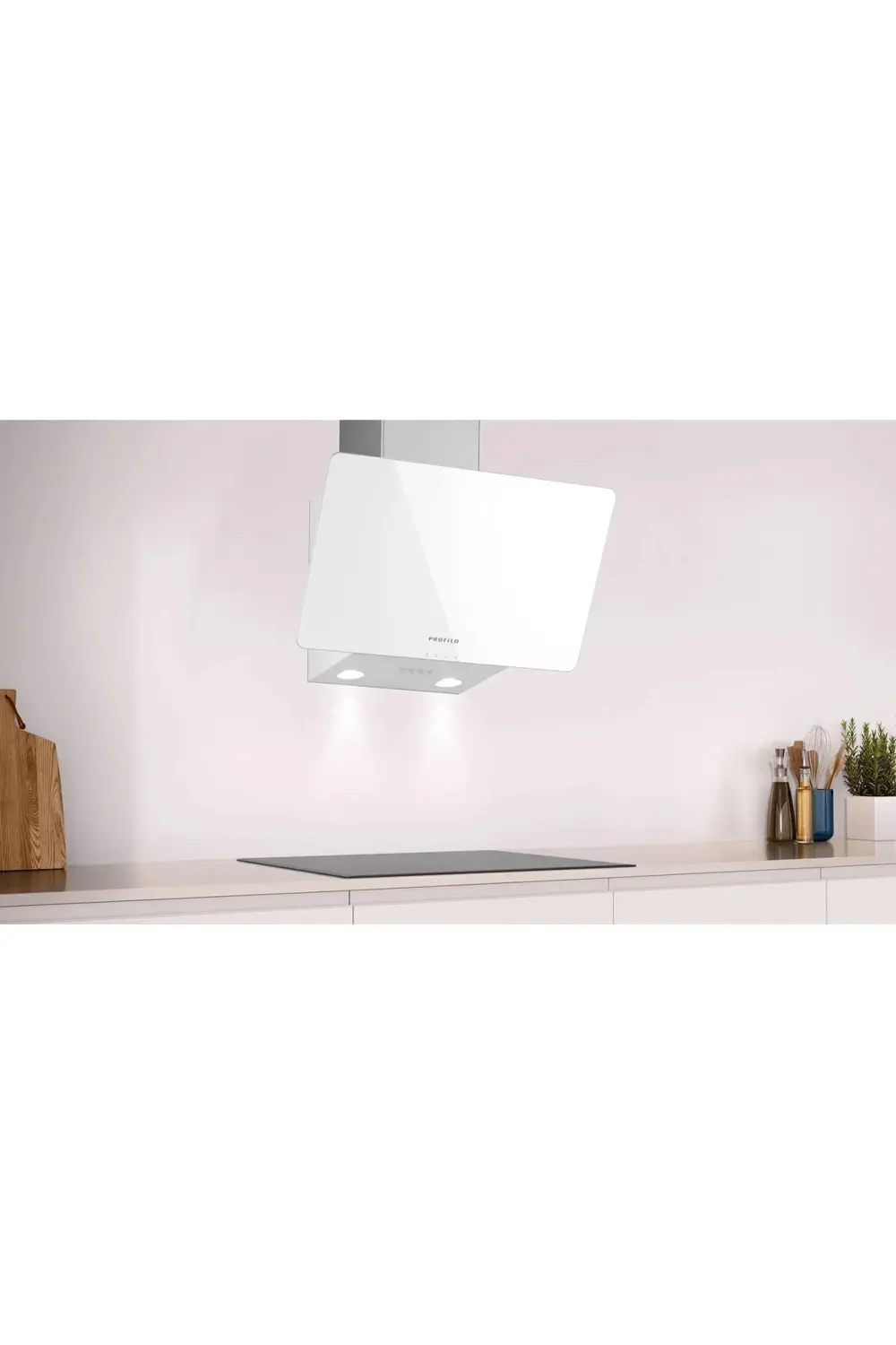 DVK6J320 Beyaz Cam Duvar Tipi Davlumbaz