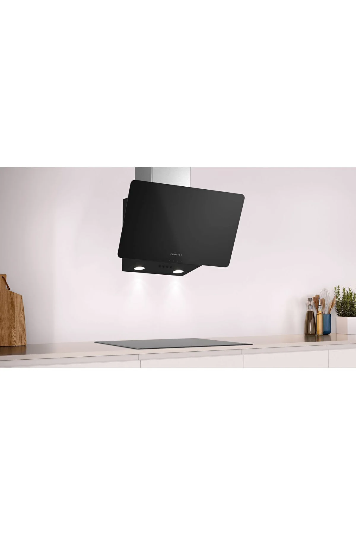 DVK6J361 Siyah Cam Duvar Tipi Davlumbaz