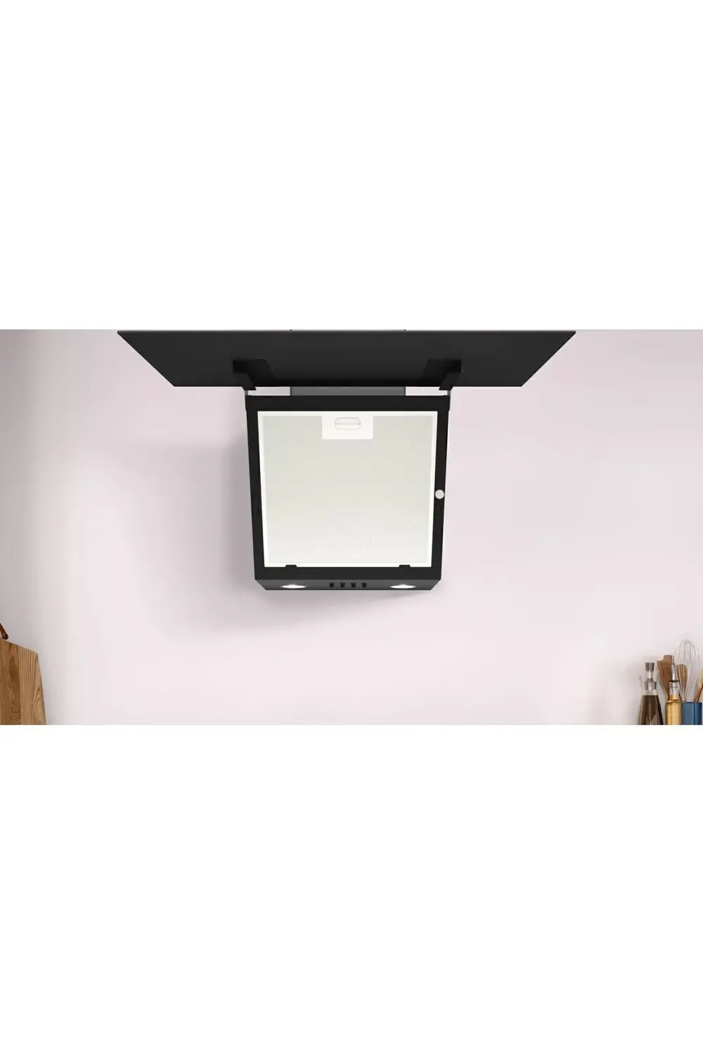 DVK6J361 Siyah Cam Duvar Tipi Davlumbaz