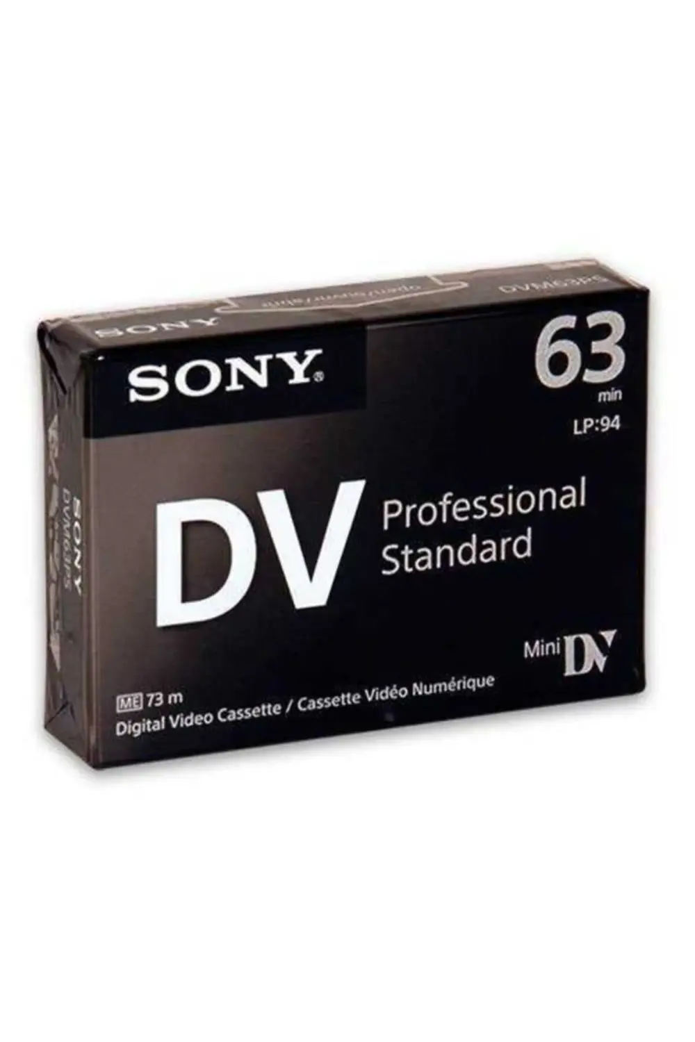 Dvm63ps Mini Dv Kaset 63 Dk Professional