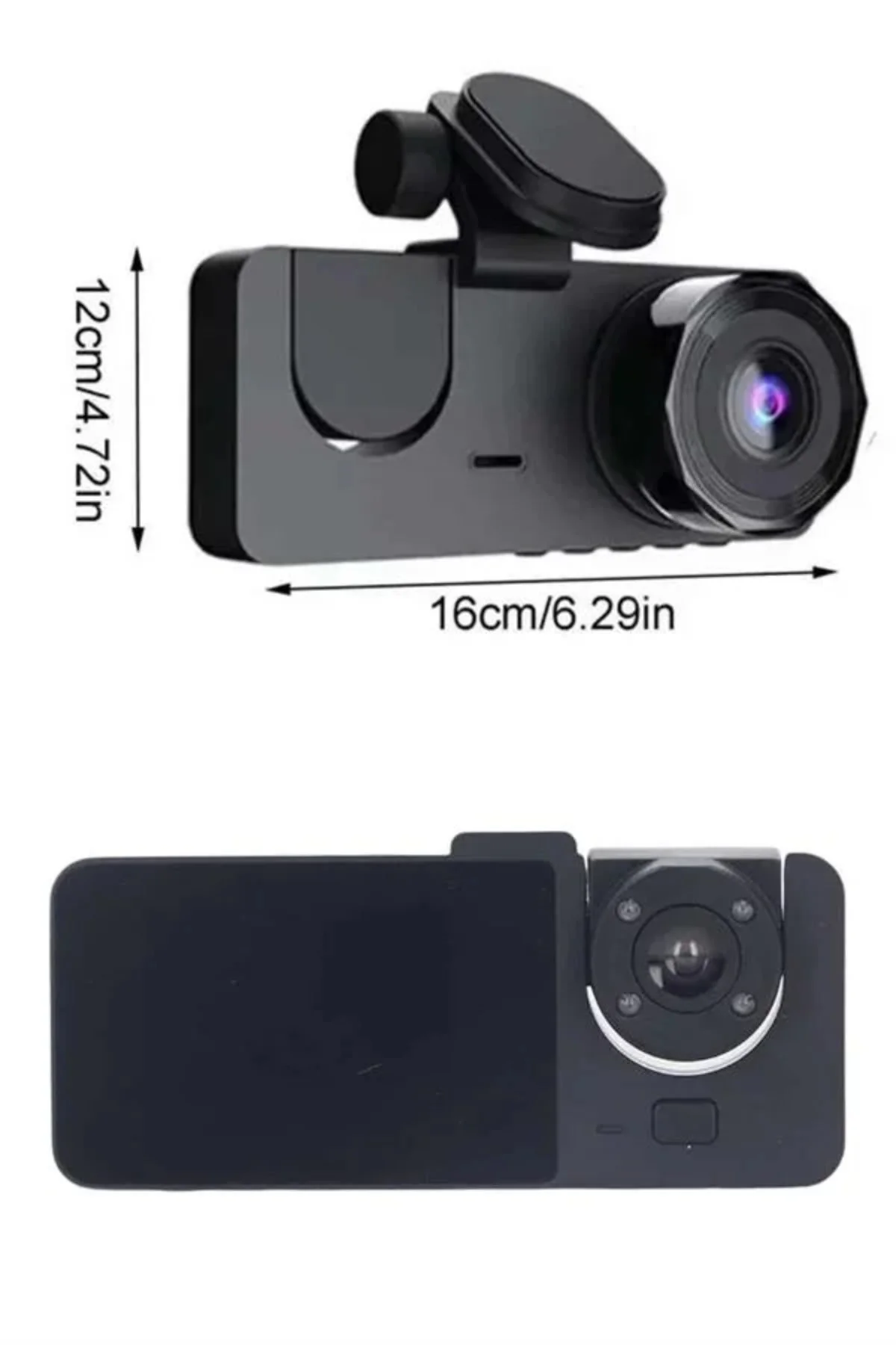 DVR Araç İçi Kamera Hareket Algılayabilen 1080P CarPlay Video Kaydedici