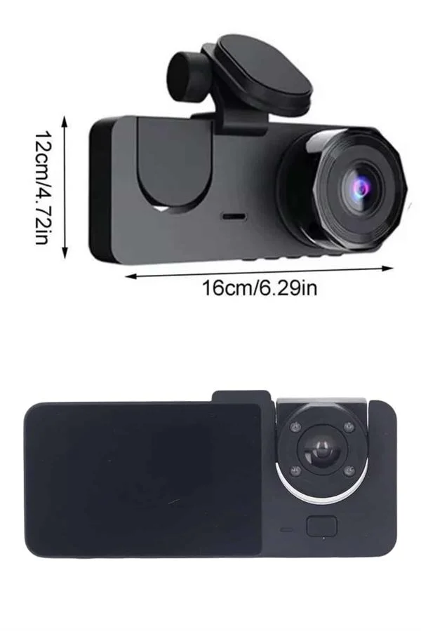 DVR Araç İçi Kamera Hareket Algılayabilen 1080P CarPlay Video Kaydedici - Görsel 3