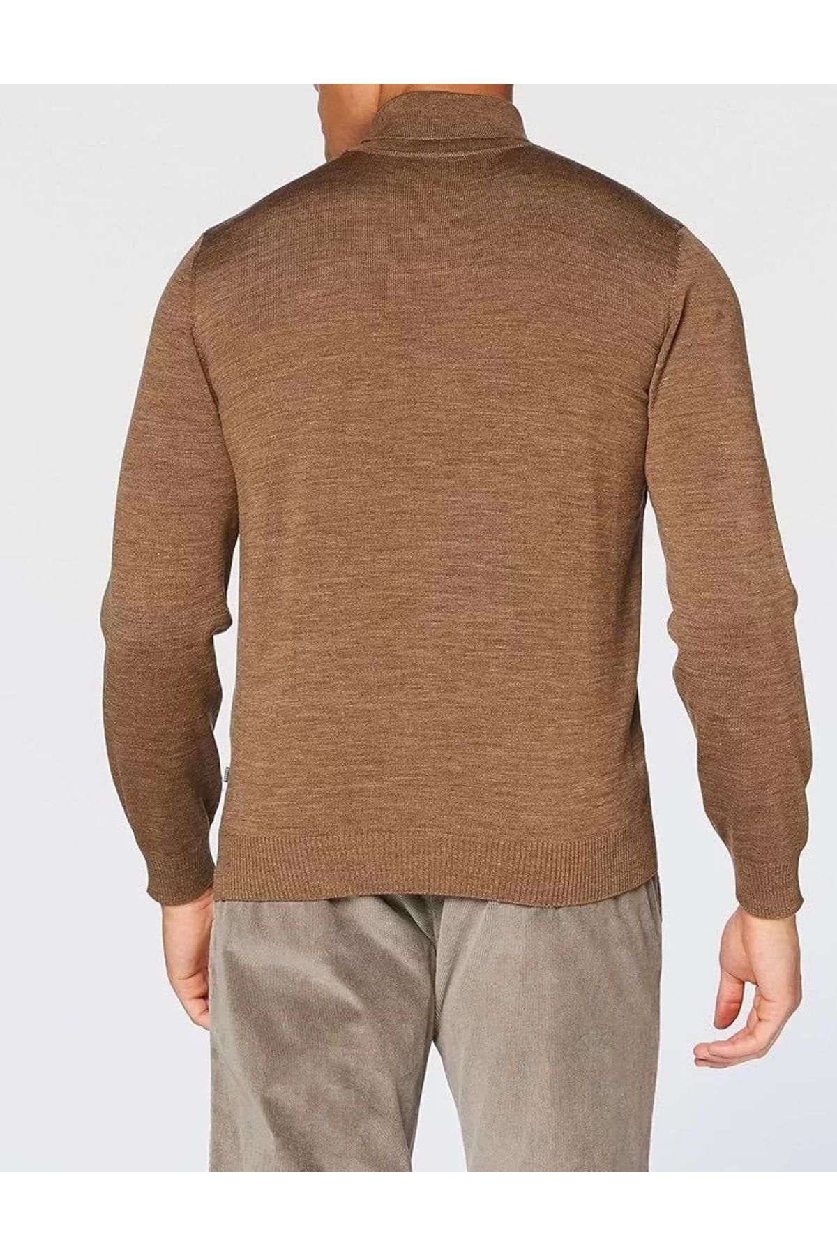 DVR KOZMETİK Tam Boğazlı Balıkçı Yaka Dokuma Triko - Vizyon