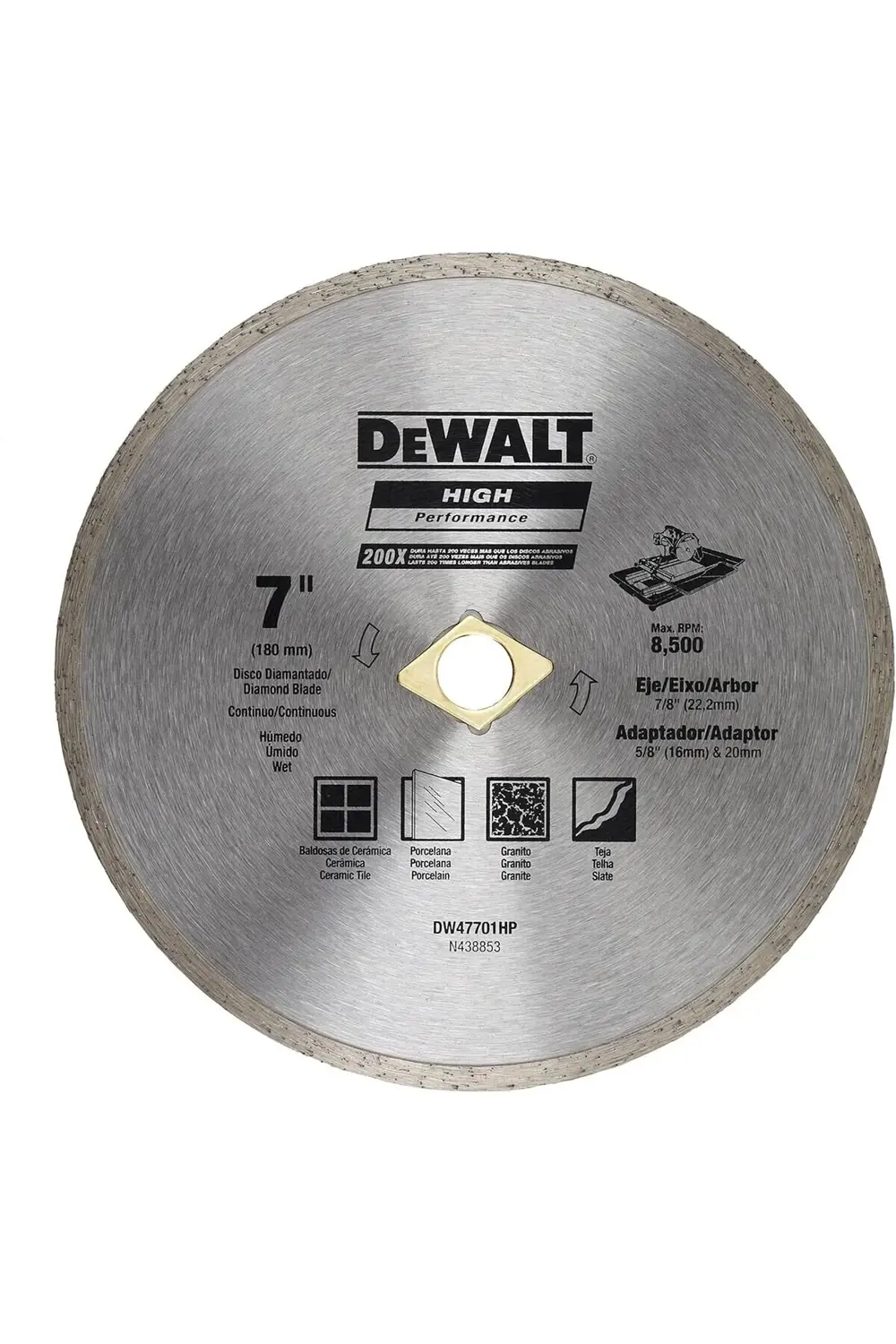 DW47701HP DISK, METALIK, 1 ADET 777182