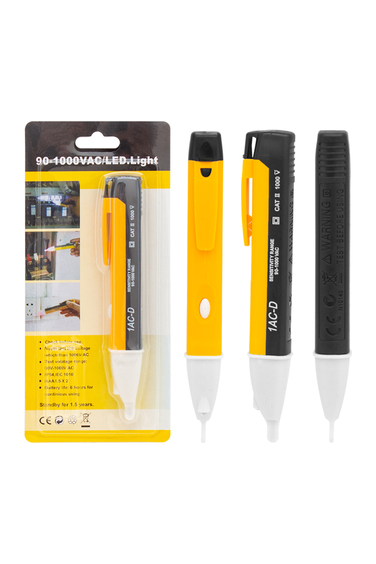 DXT POWERMASTER 1AC D 90V 1000V AC VOLTAJ TEST ALETİ DEDEKTÖRÜ